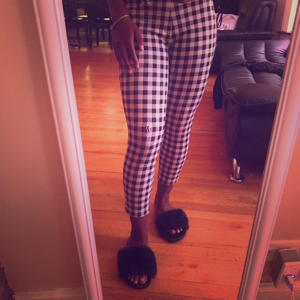 Checkered pants